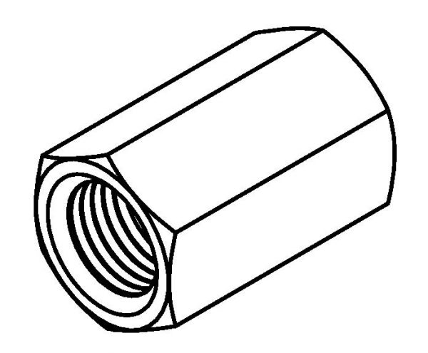 Female Tube Joiner - M10 x 1mm
