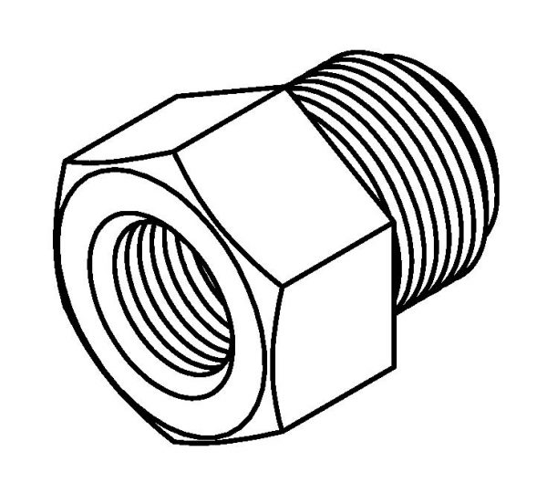 Thread Adaptor 9/16 x 20 - 3/8 x 24NF