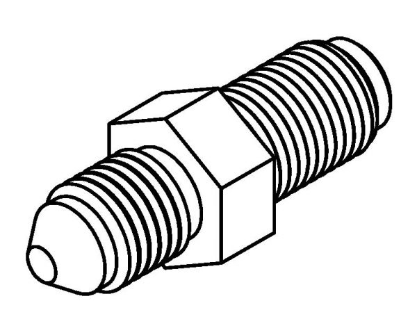 Adaptor M10 x 1.00 - No.3 JIC