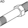 Adaptor M10 x 1.5 - No.3 JIC