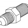 Adaptor 7/16 x 24NS - No. 4 JIC