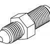 Adaptor 3/8 x 24NF - No. 3 JIC - Image 2