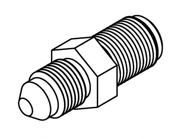 Adaptor M12 x 1.00 - No.4 JIC