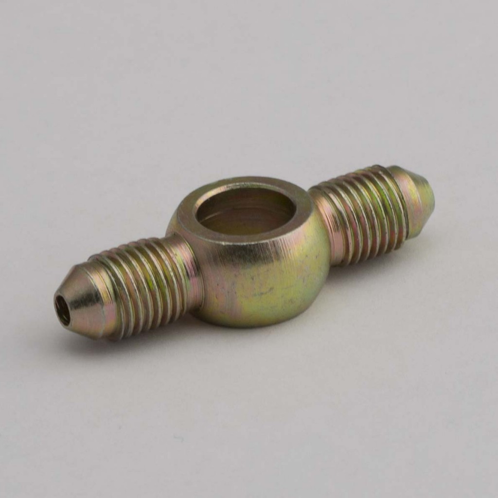 Banjo Adaptor 10mm Banjo to double No 3 JIC 3/8x24