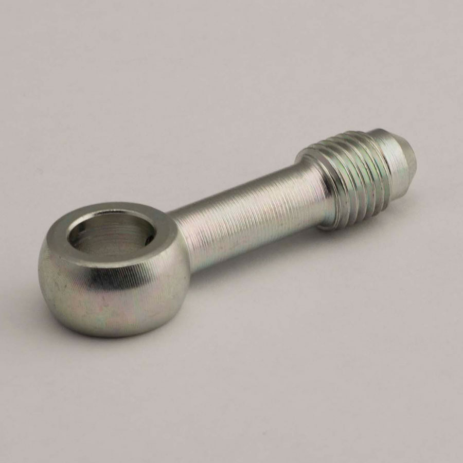 1pair Eye Banjo Adapter Fittings Stainless Steel Straight Brake Banjo