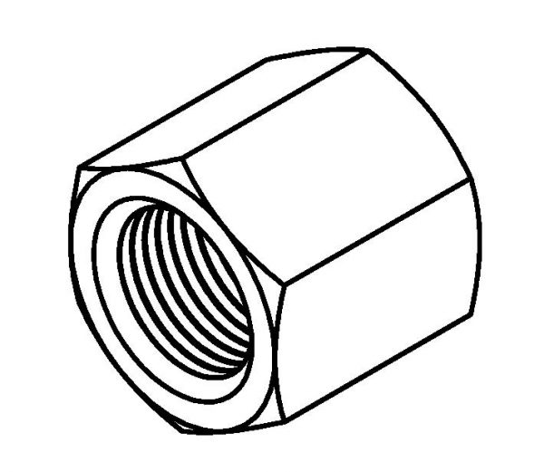 Female Plug - M12 x 1