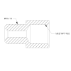 Thread Adaptor  M10 x 1.5 - 1/8" x 27 NPT - Image 3