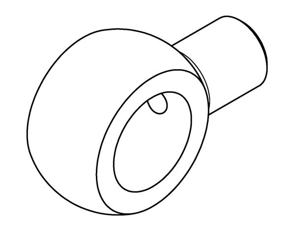 Banjo Head - Weld On - 7/16 x 10mm