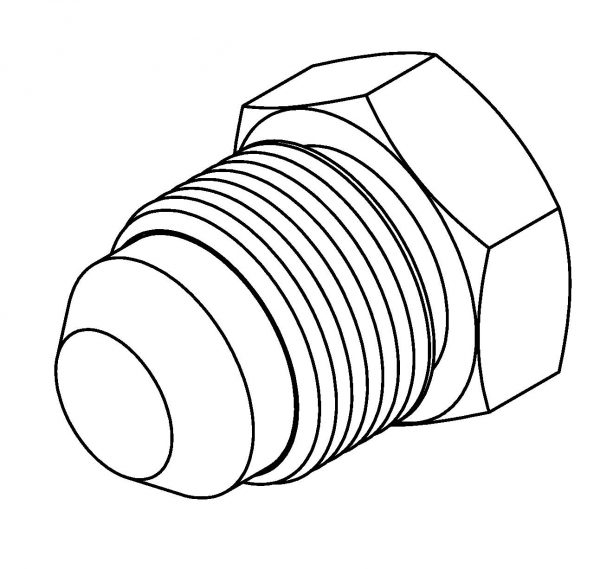 Braze On Fitting  3/8" Tube