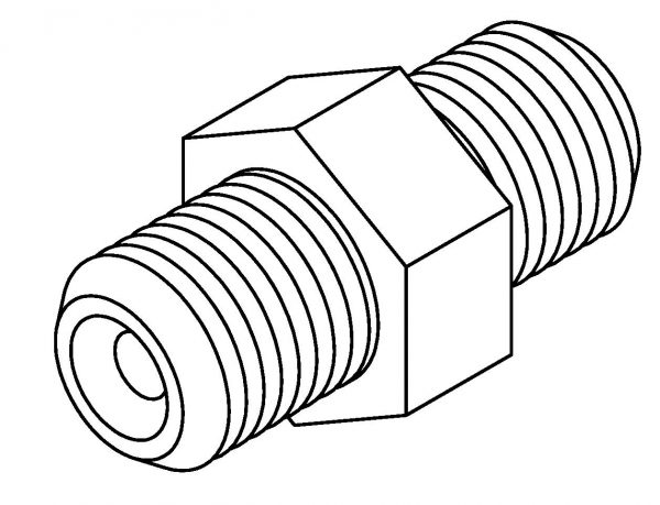Universal Adaptor 3/8 x 24NF
