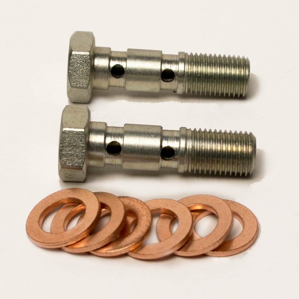 Banjo Bolt 3/8 x 24 UNF Double (set of 2)
