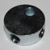 3 Way Tube Tee - 3/8x24NF  DPS  - 5/16" mount hole