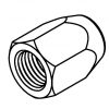 Brake Line Fitting Female  3/8 x 24NF 3/16