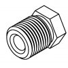 Brake Line Fitting Male  9/16 x 18NF 3/16