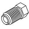 Brake Line Fitting Male  M10 x 1.5mm 3/16