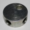 3 Way Tube Tee - M10 x 1 - 10mm mount hole