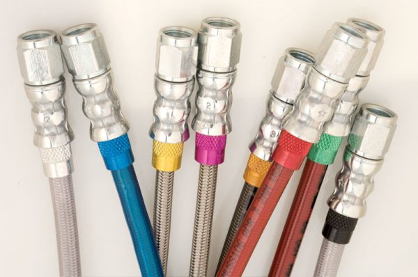 Chevelle Brake Hose Set Stainless Drum Drum